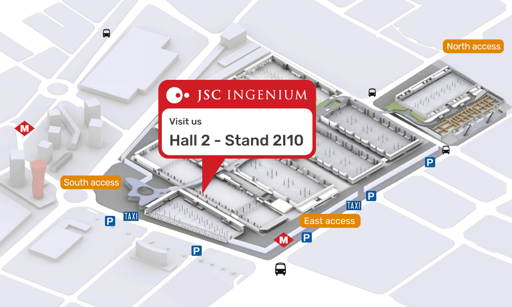 JSC Ingenium - Mobile World Congress 2023: Stand 2i10