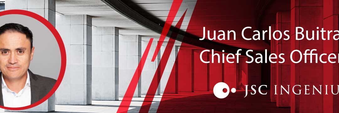 JSC Ingenium nombra a Juan Carlos Buitrago Chief Sales Officer