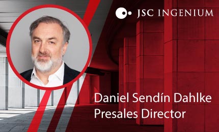 JSC Ingenium - News: Daniel Sendín Dahlke - Presales Director