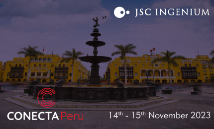 JSC Ingenium - News: Conecta Perú 2023