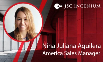 JSC Ingenium - News: JSC Ingenium appoints Nina Juliana Aguilera as America Sales Manager