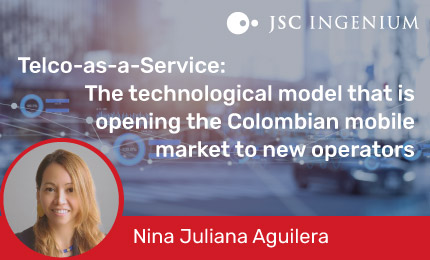 JSC Ingenium - Blog: Telco-as-a-Service: The technological model that is opening the Colombian mobile market to new operators