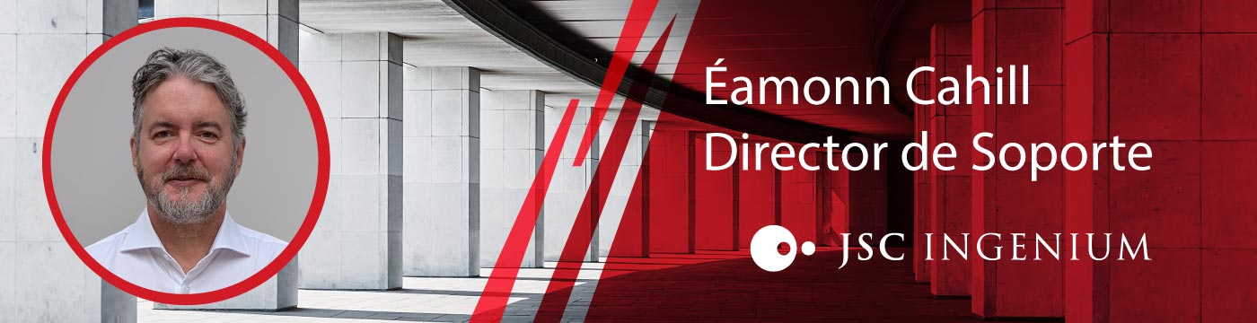 JSC Ingenium -Noticia: JSC Ingenium nombra a Éamonn Cahill como nuevo director de Soporte