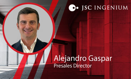 JSC Ingenium - News: JSC Ingenium appoints Alejandro Gaspar as new Presales Director