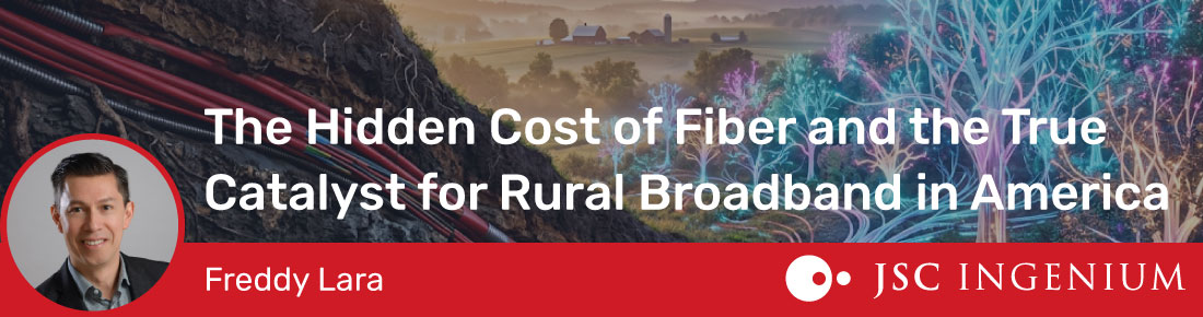 JSC Ingenium - Blog: The Hidden Cost of Fiber and the True Catalyst for Rural Broadband in America